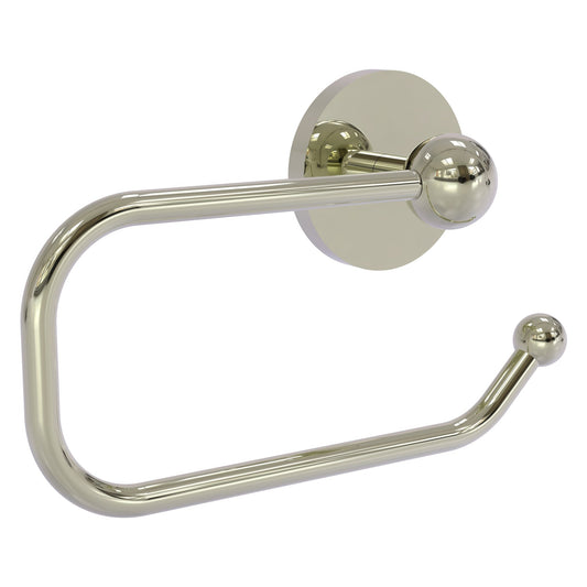 Allied Brass Prestige Skyline 8" x 7" Polished Nickel Solid Brass European Style Toilet Tissue Holder