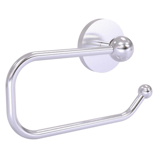 Allied Brass Prestige Skyline 8" x 7" Satin Chrome Solid Brass European Style Toilet Tissue Holder