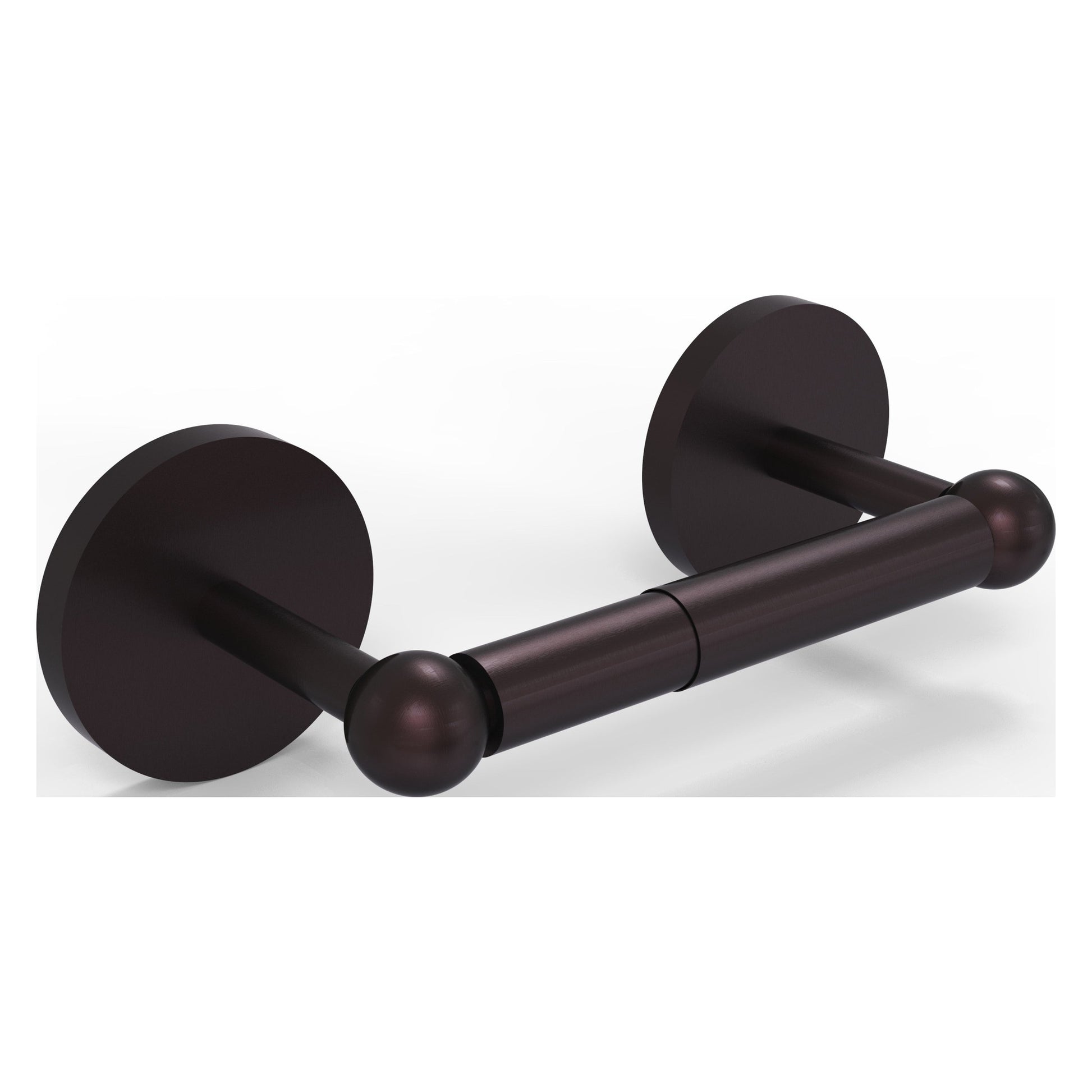Allied Brass Prestige Skyline 8.7" x 5" Antique Bronze Solid Brass 2-Post Toilet Tissue Holder