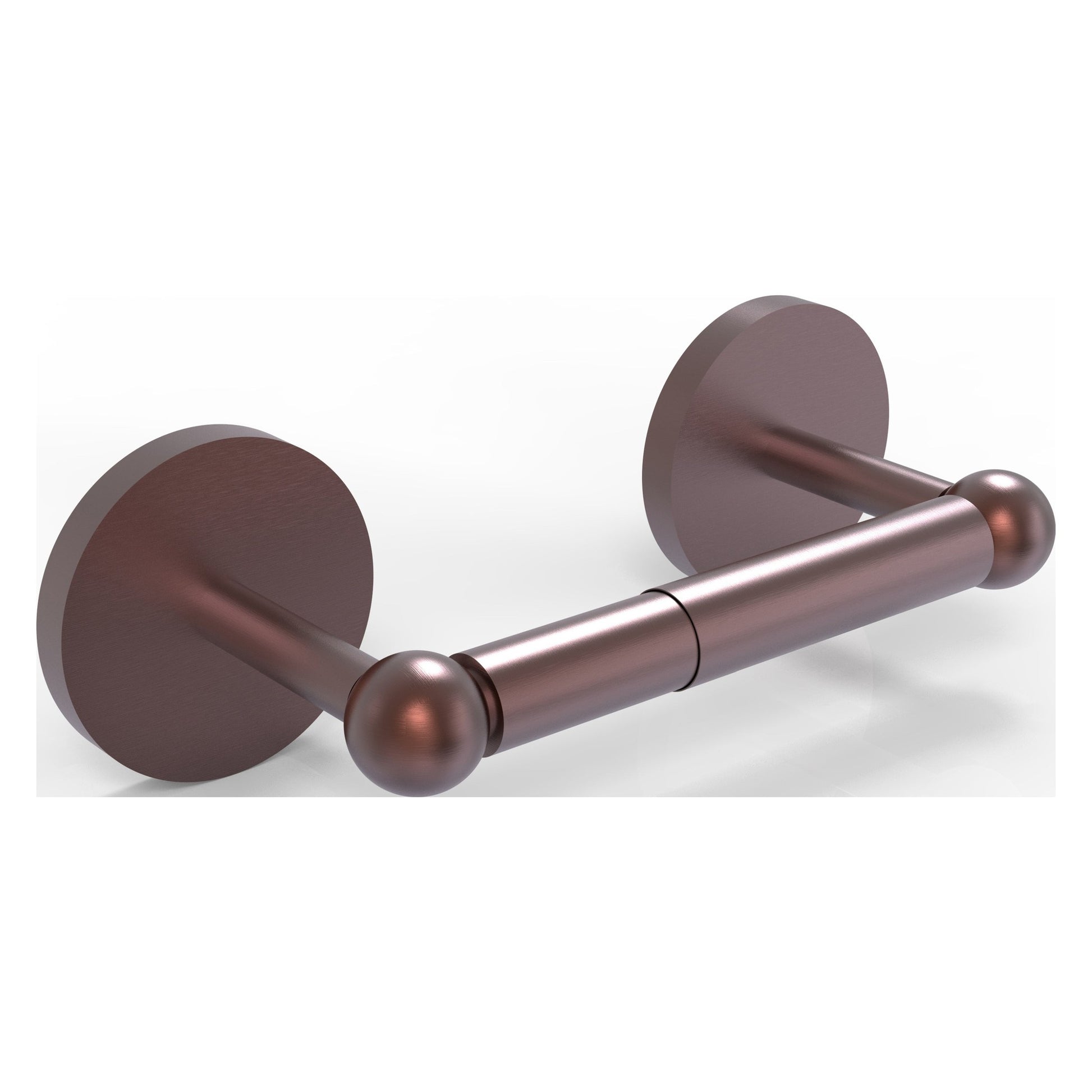 Allied Brass Prestige Skyline 8.7" x 5" Antique Copper Solid Brass 2-Post Toilet Tissue Holder