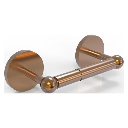 Allied Brass Prestige Skyline 8.7" x 5" Brushed Bronze Solid Brass 2-Post Toilet Tissue Holder