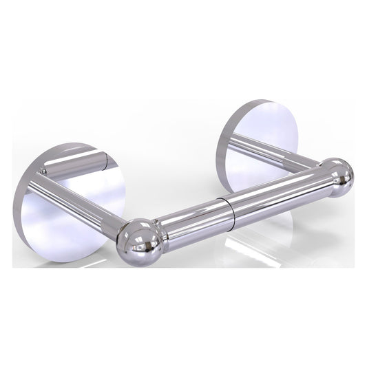 Allied Brass Prestige Skyline 8.7" x 5" Polished Chrome Solid Brass 2-Post Toilet Tissue Holder