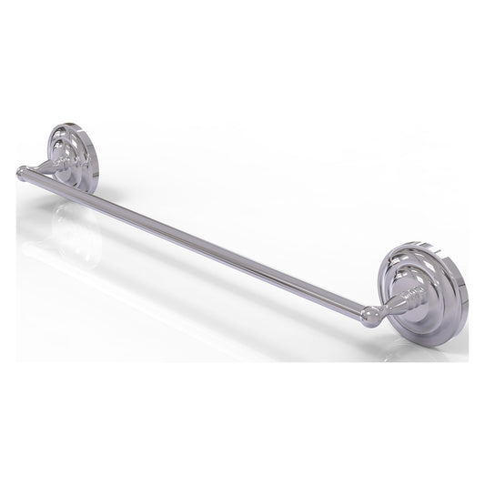 Allied Brass Que New 36" x 39" Polished Chrome Solid Brass 36-Inch Towel Bar