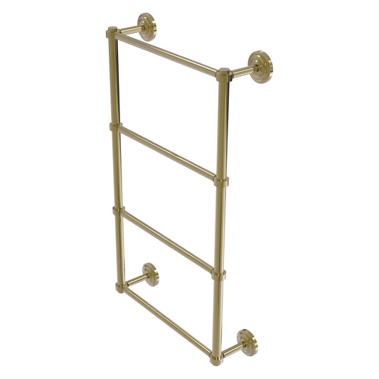 Allied Brass Que New 36" x 5.4" Unlacquered Brass Solid Brass 4-Tier 30 Inches Ladder Towel Bar