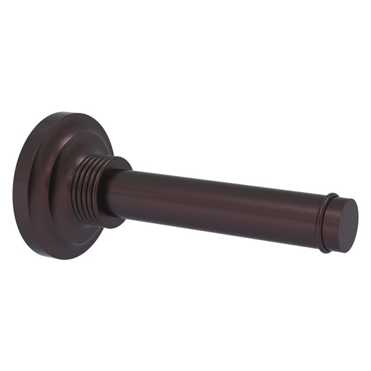 Allied Brass Que New 6.4" x 3" Antique Bronze Solid Brass Horizontal Reserve Roll Toilet Paper Holder