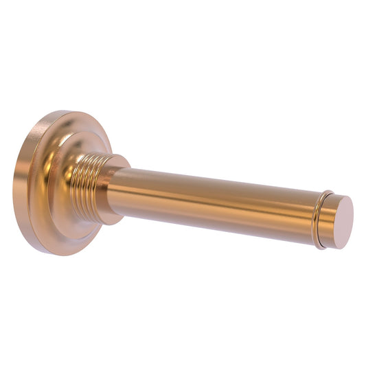 Allied Brass Que New 6.4" x 3" Brushed Bronze Solid Brass Horizontal Reserve Roll Toilet Paper Holder