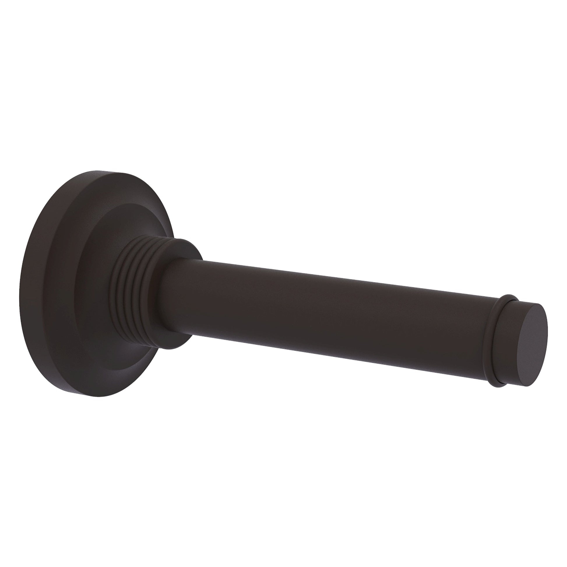 Allied Brass Que New 6.4" x 3" Oil Rubbed Bronze Solid Brass Horizontal Reserve Roll Toilet Paper Holder