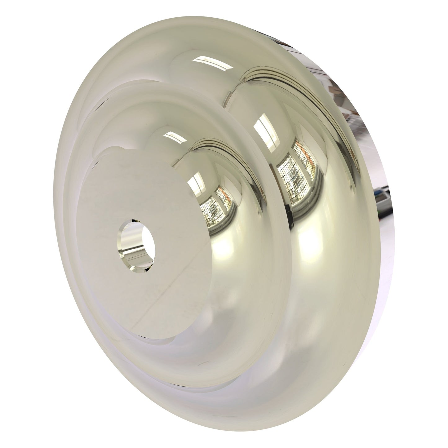 Allied Brass Que New QN-98-PNI Polished Nickel Shower Curtain Rod Brackets