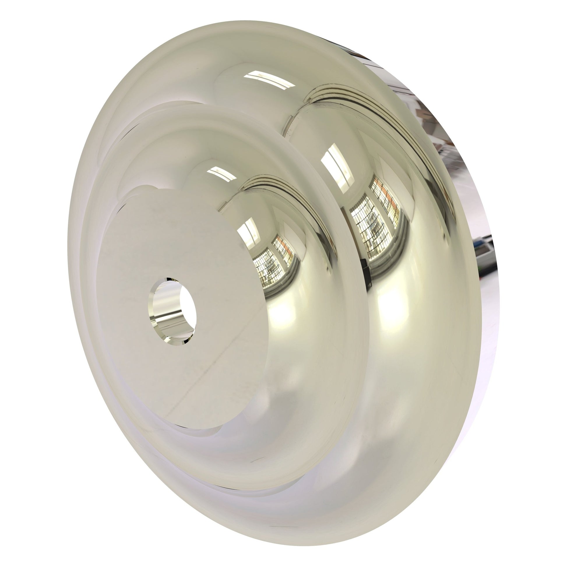 Allied Brass Que New QN-98-PNI Polished Nickel Shower Curtain Rod Brackets