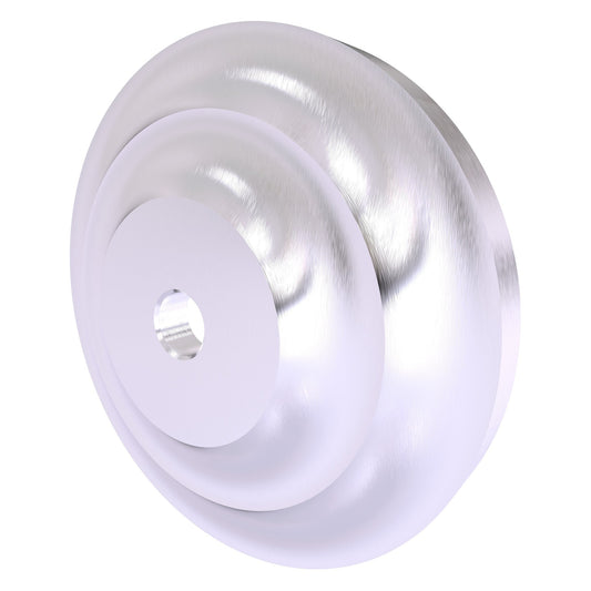 Allied Brass Que New QN-98-SCH Satin Chrome Shower Curtain Rod Brackets