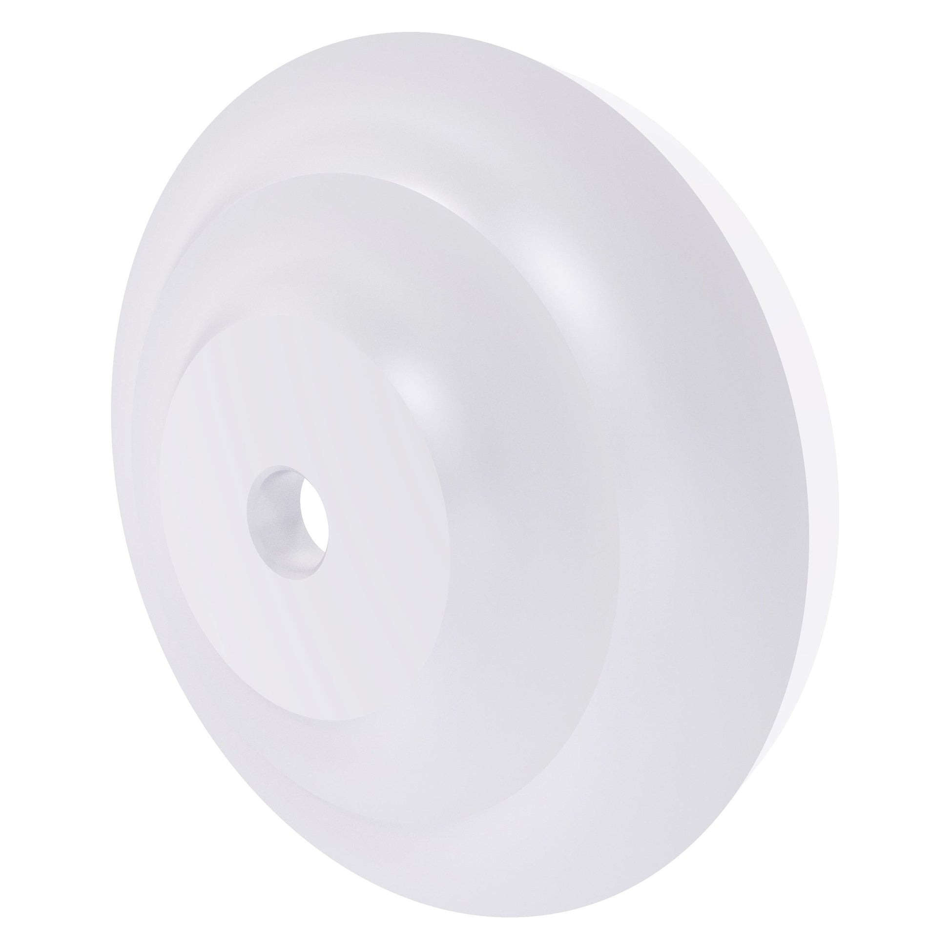 Allied Brass Que New QN-98-WHM Matte White Shower Curtain Rod Brackets