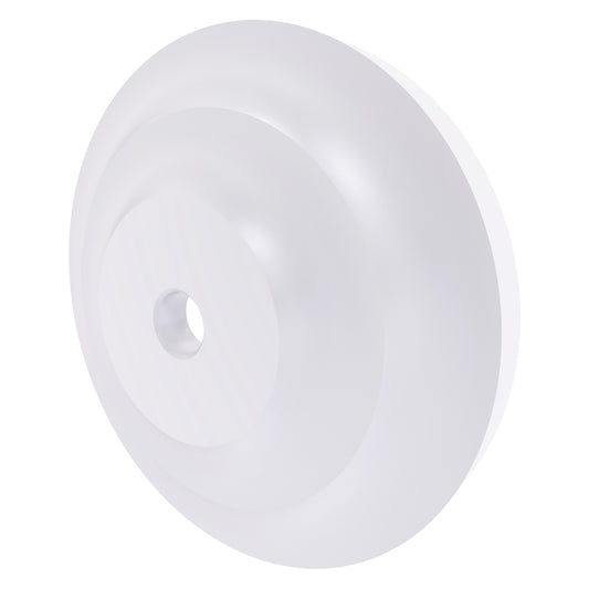 Allied Brass Que New QN-98-WHM Matte White Shower Curtain Rod Brackets