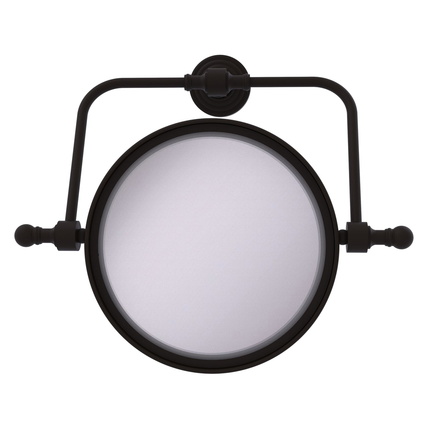 Allied Brass RWM-4/2X-ORB Retro Wave 8" Oil Rubbed Bronze Make-Up Mirrors