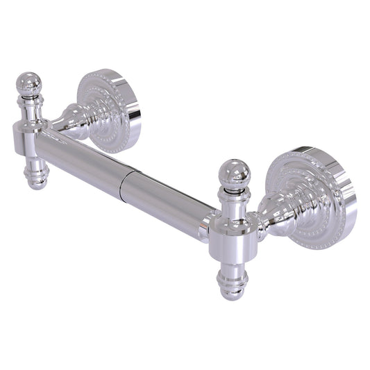 Allied Brass Retro Dot 2 Post Polished Chrome Toilet Tissue Holder