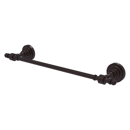 Allied Brass Retro Dot 30" Antique Bronze Towel Bar