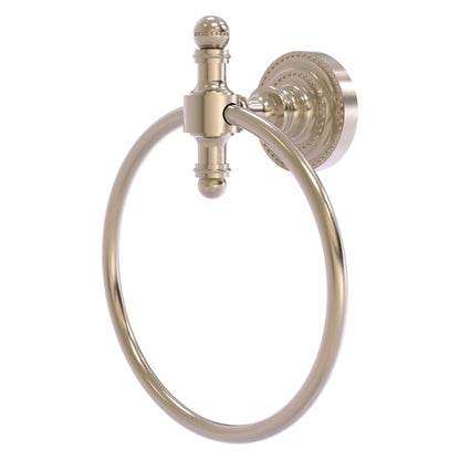 Allied Brass Retro Dot Antique Pewter Towel Ring