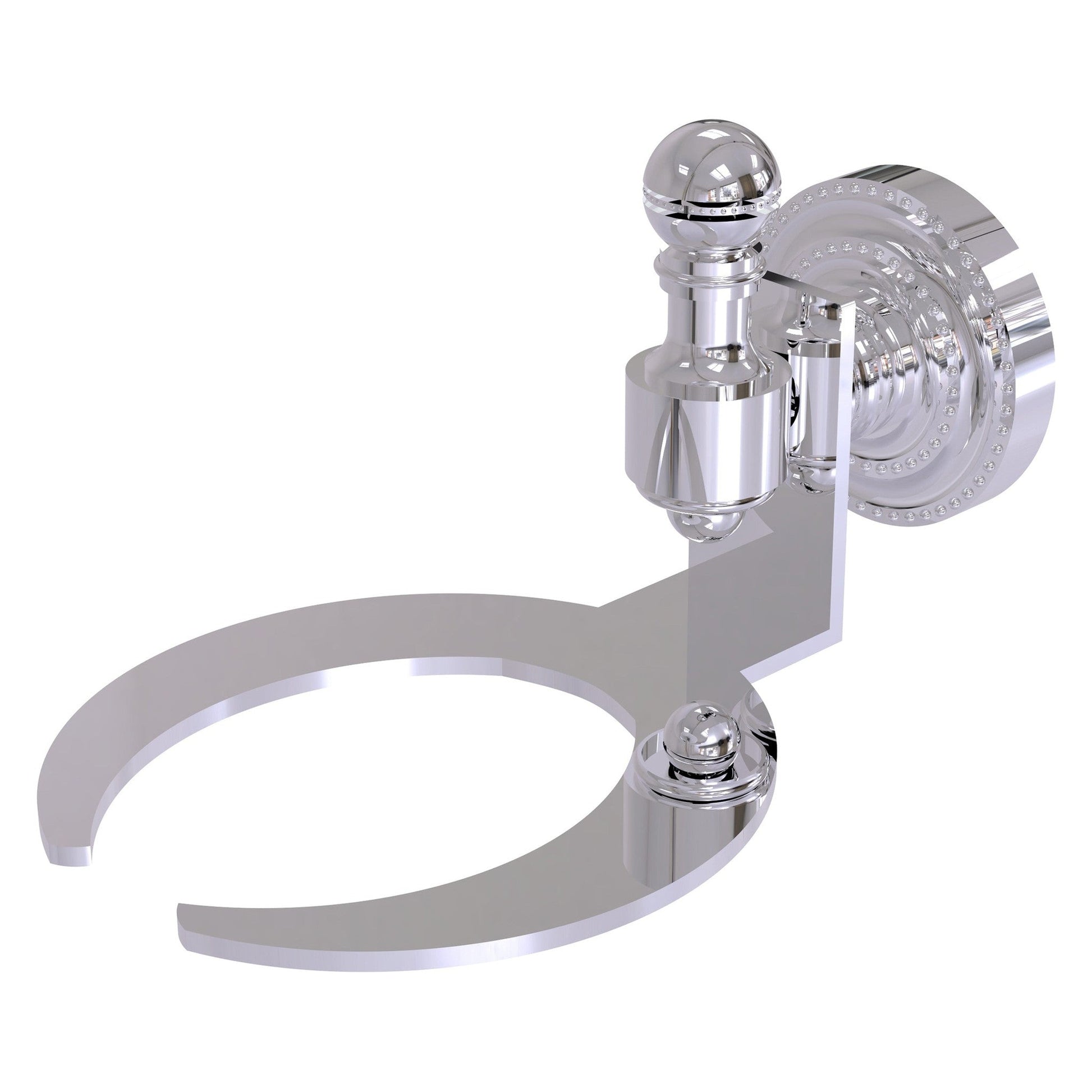 Allied Brass Retro Dot Polished Chrome Wall Mounted Soap Dish