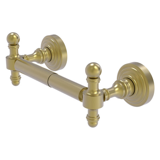 Allied Brass Retro Wave 2 Post Satin Brass Toilet Tissue Holder