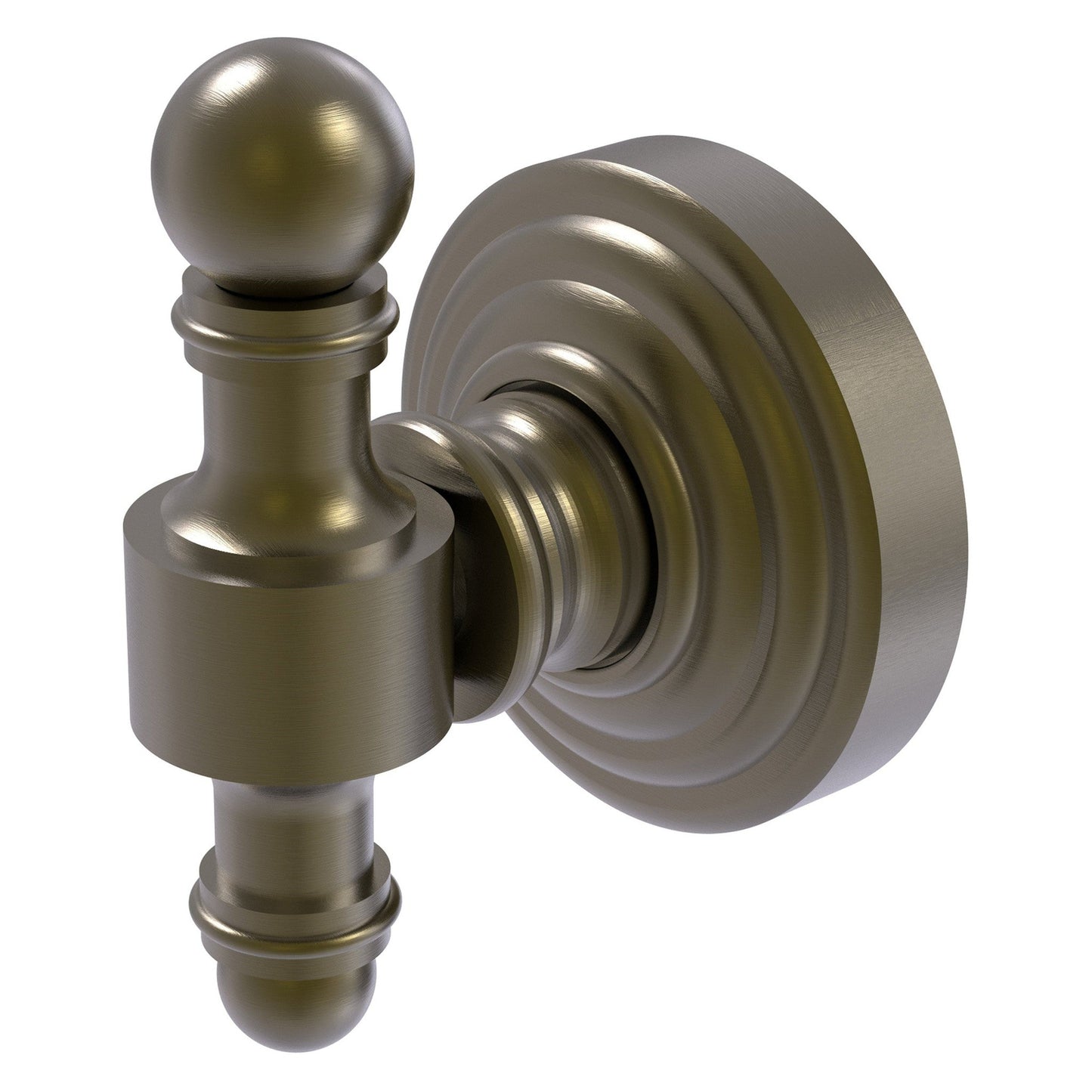 Allied Brass Retro Wave Antique Brass Robe Hook