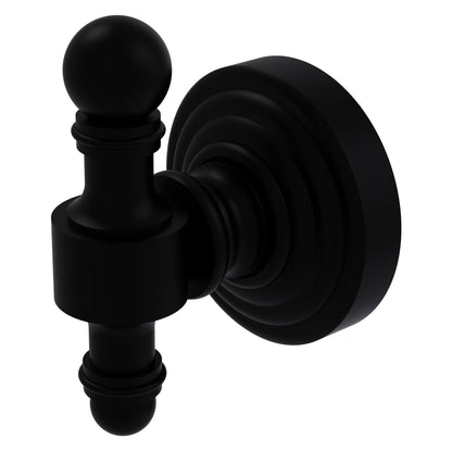 Allied Brass Retro Wave Matte Black Robe Hook