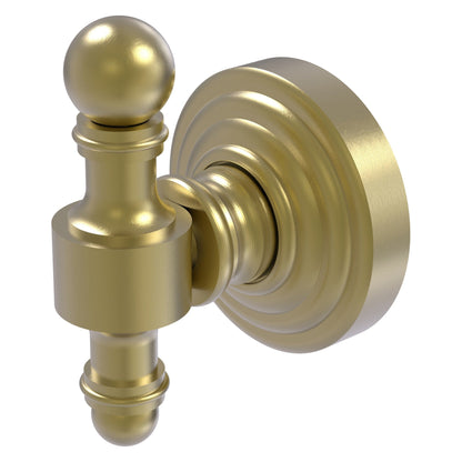 Allied Brass Retro Wave Satin Brass Robe Hook