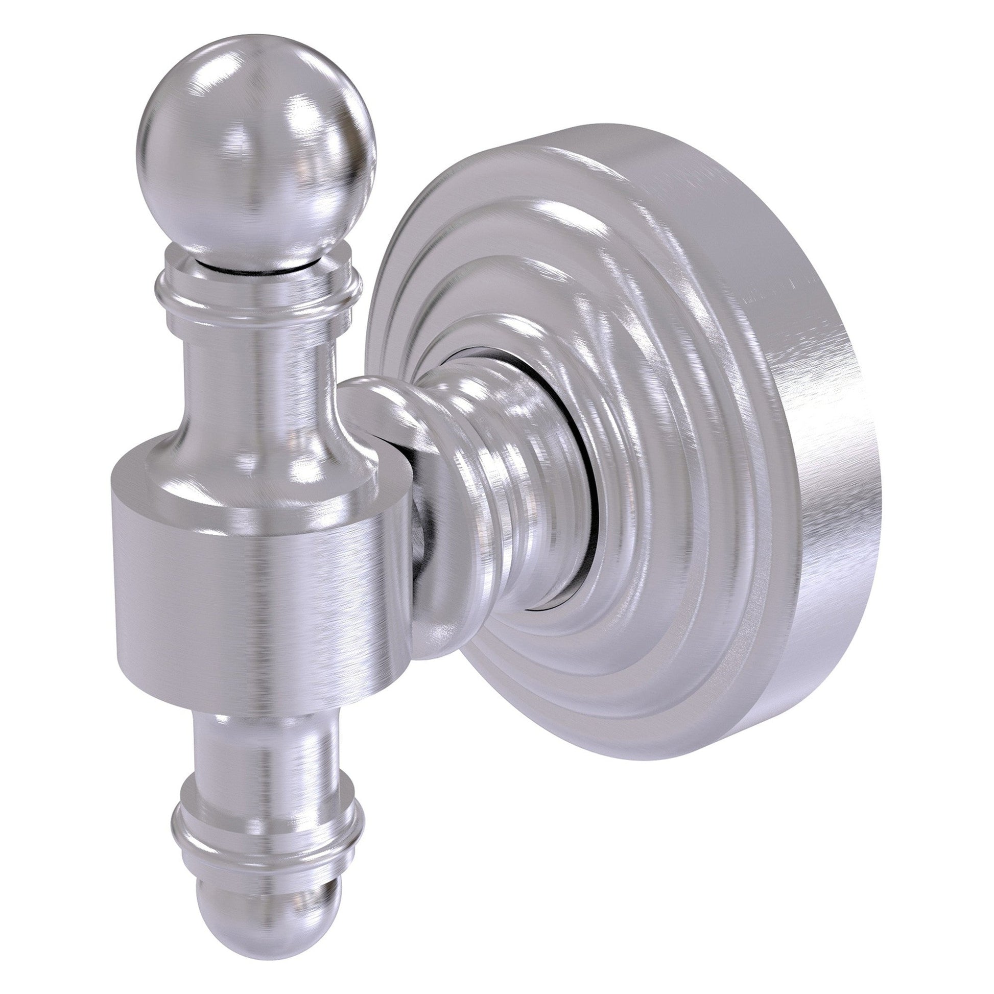 Allied Brass Retro Wave Satin Chrome Robe Hook