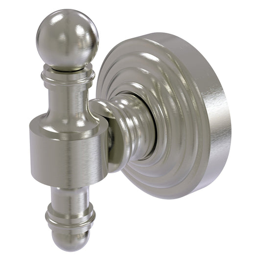 Allied Brass Retro Wave Satin Nickel Robe Hook