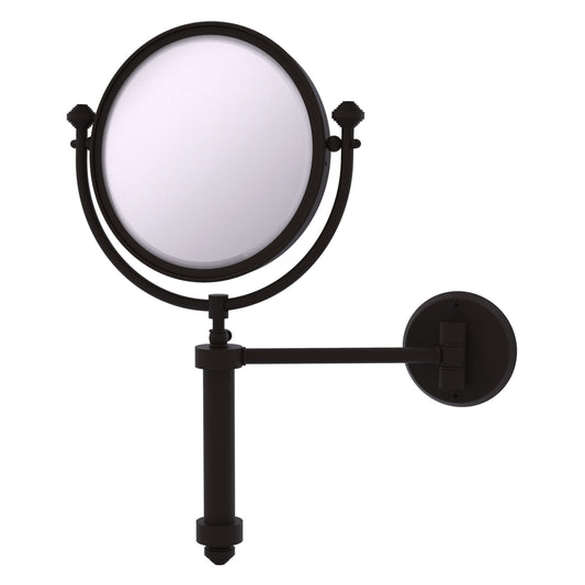 Allied Brass SB-4/2X-ORB Southbeach 8" Oil Rubbed Bronze Make-Up Mirrors