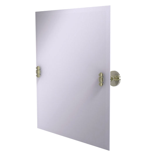 Allied Brass SB-92-PNI Southbeach Polished Nickel Rectangular Frameless Wall Tilt Mirror