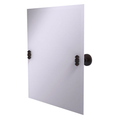 Allied Brass SB-92-VB Southbeach Venetian Bronze Rectangular Frameless Wall Tilt Mirror