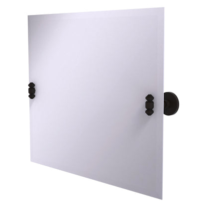 Allied Brass SB-93-ORB Southbeach Oil Rubbed Bronze Landscape Rectangular Frameless Wall Tilt Mirror