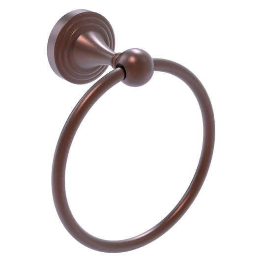 Allied Brass SG-16-CA Sag Harbor Antique Copper Towel Ring