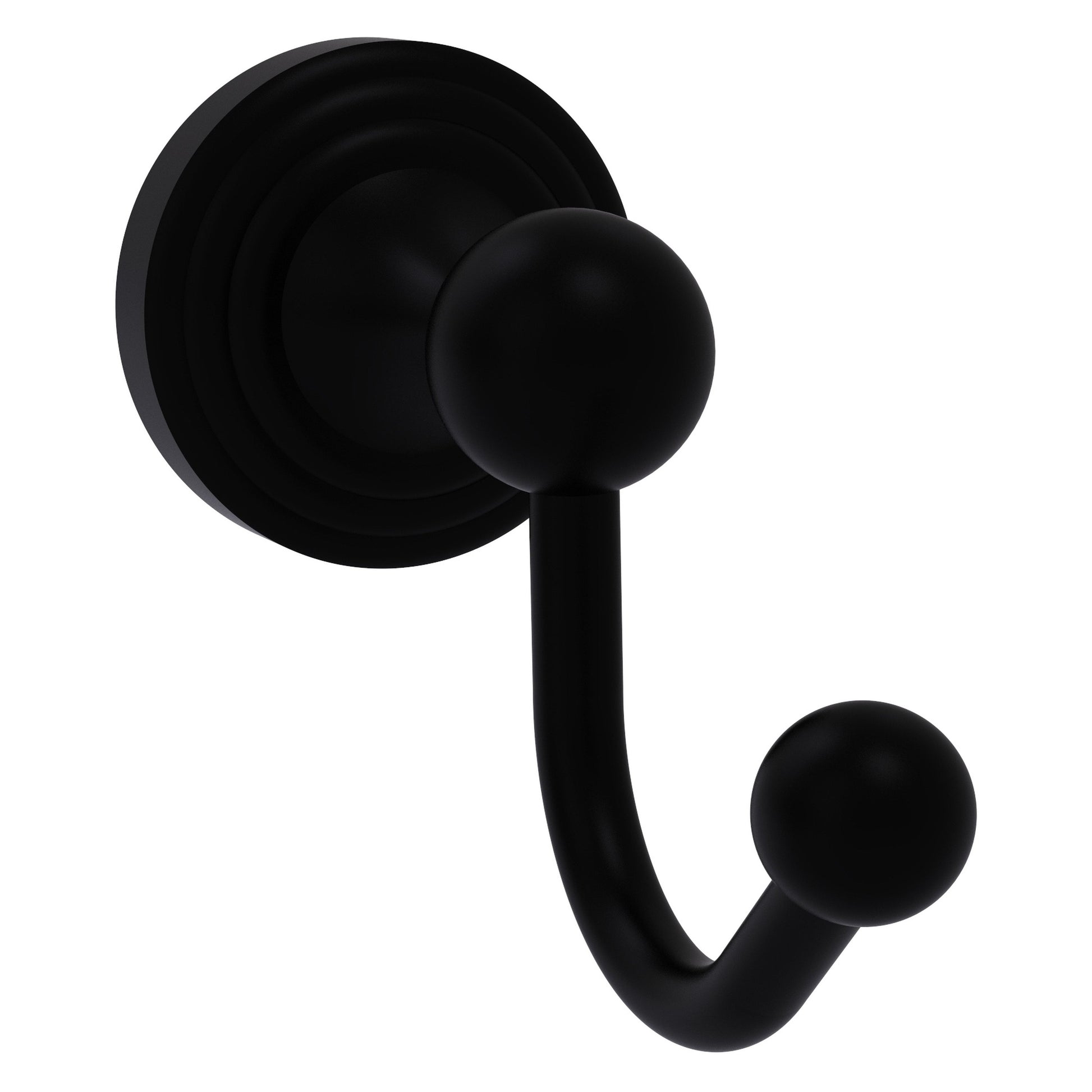 Allied Brass SG-20-BKM Sag Harbor Matte Black Robe Hooks