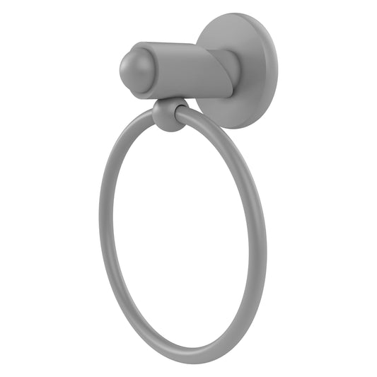 Allied Brass SH-16-GYM Soho Matte Gray Towel Ring