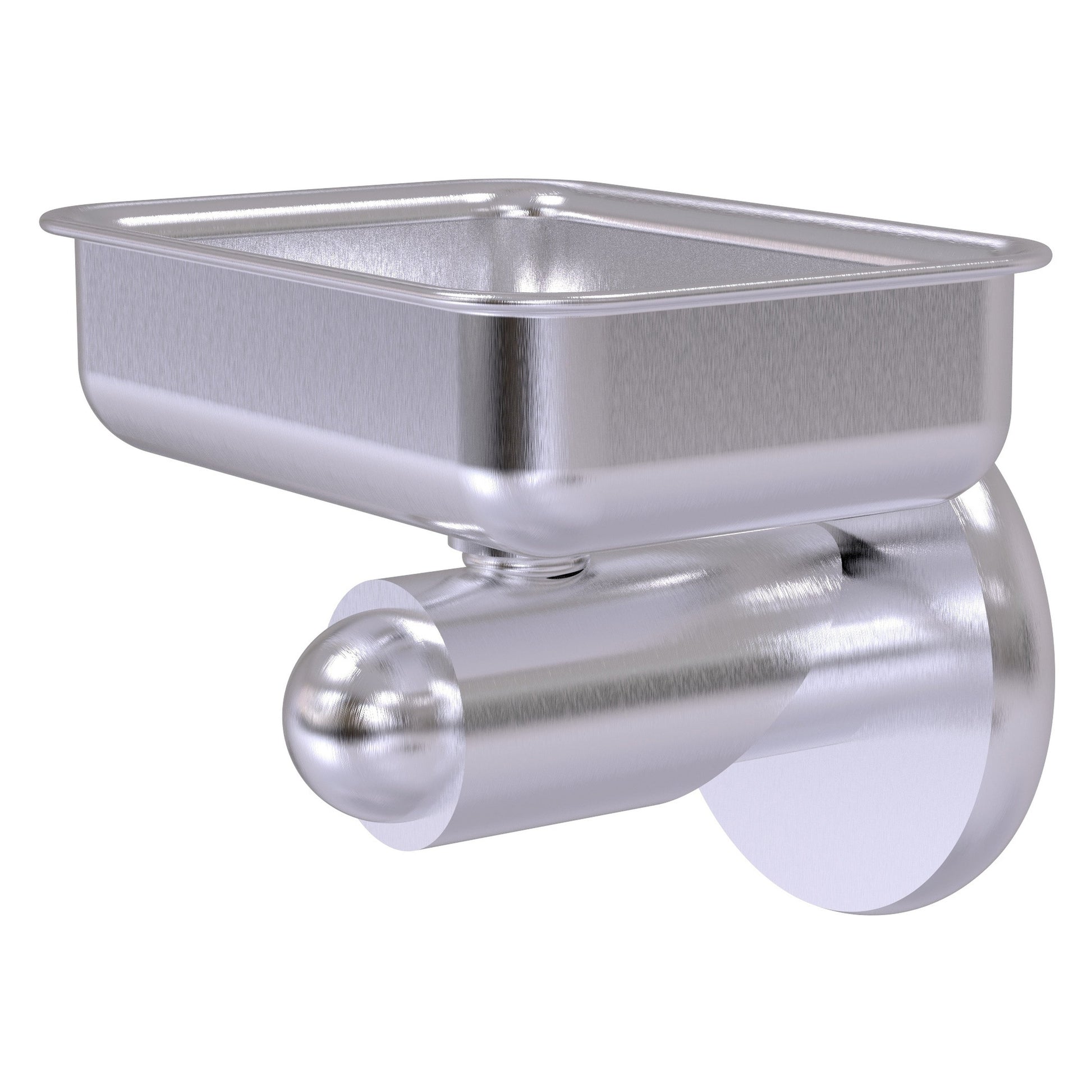 Allied Brass SH-32-SCH Soho Satin Chrome Wall Mounted Soap Dish