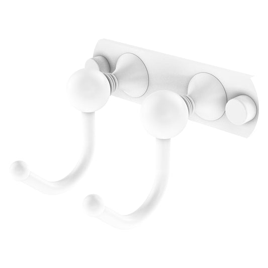 Allied Brass SL-20-2-WHM Shadwell Matte White Multi Hooks
