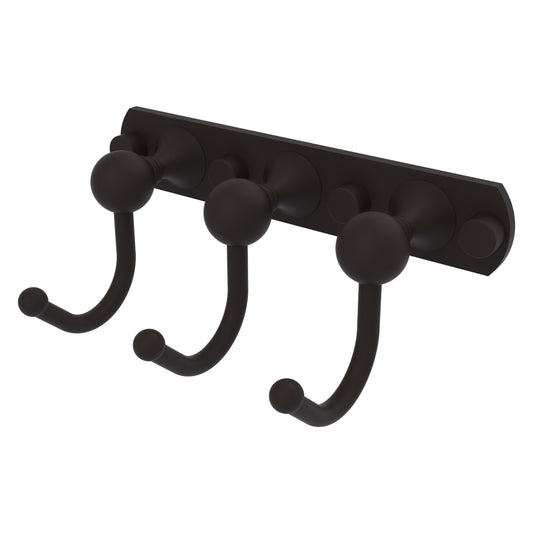 Allied Brass SL-20-3-ORB Shadwell 3-Position Oil Rubbed Bronze Multi Hook