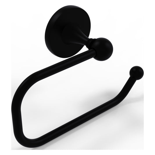 Allied Brass SL-24E-BKM Shadwell Matte Black Toilet Tissue Holder
