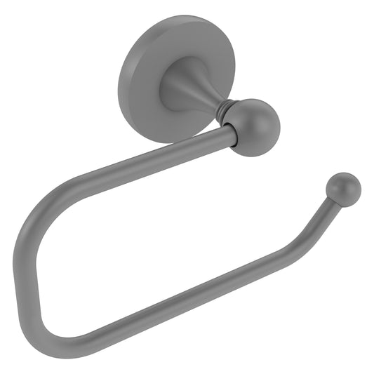 Allied Brass SL-24E-GYM Shadwell Matte Gray Toilet Tissue Holder