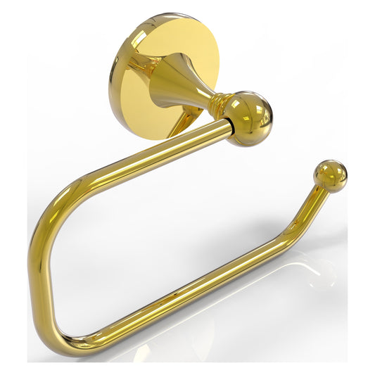 Allied Brass SL-24E-PB Shadwell Polished Brass Toilet Tissue Holder