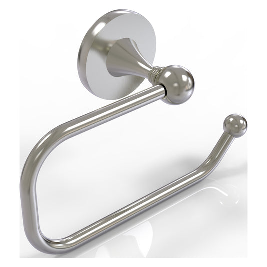 Allied Brass SL-24E-SN Shadwell Satin Nickel Toilet Tissue Holder