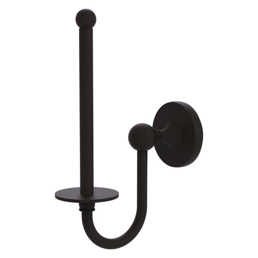 Allied Brass SL-24U-ORB Shadwell Oil Rubbed Bronze Upright Toilet Tissue Holder