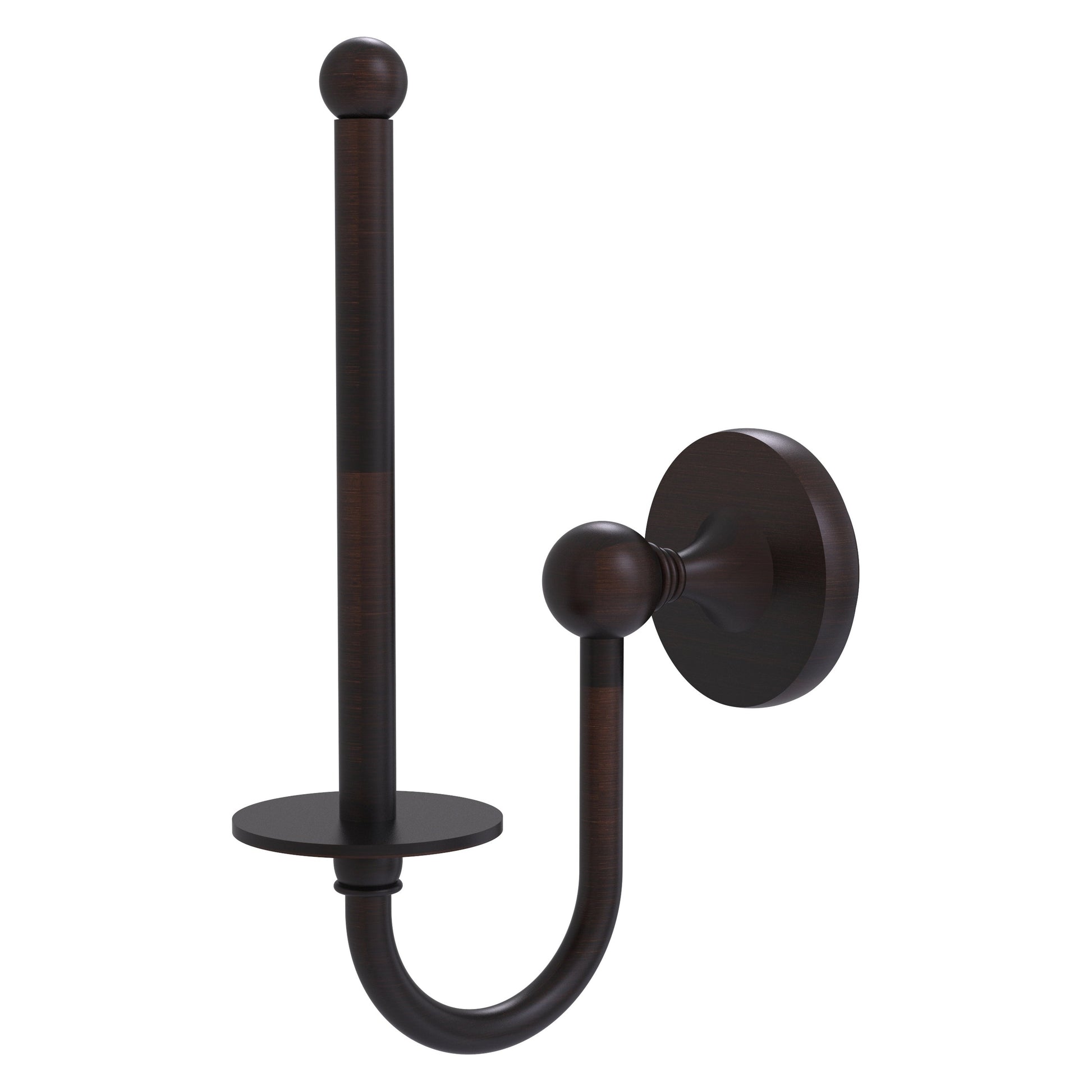 Allied Brass SL-24U-VB Shadwell Venetian Bronze Upright Toilet Tissue Holder