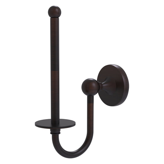 Allied Brass SL-24U-VB Shadwell Venetian Bronze Upright Toilet Tissue Holder