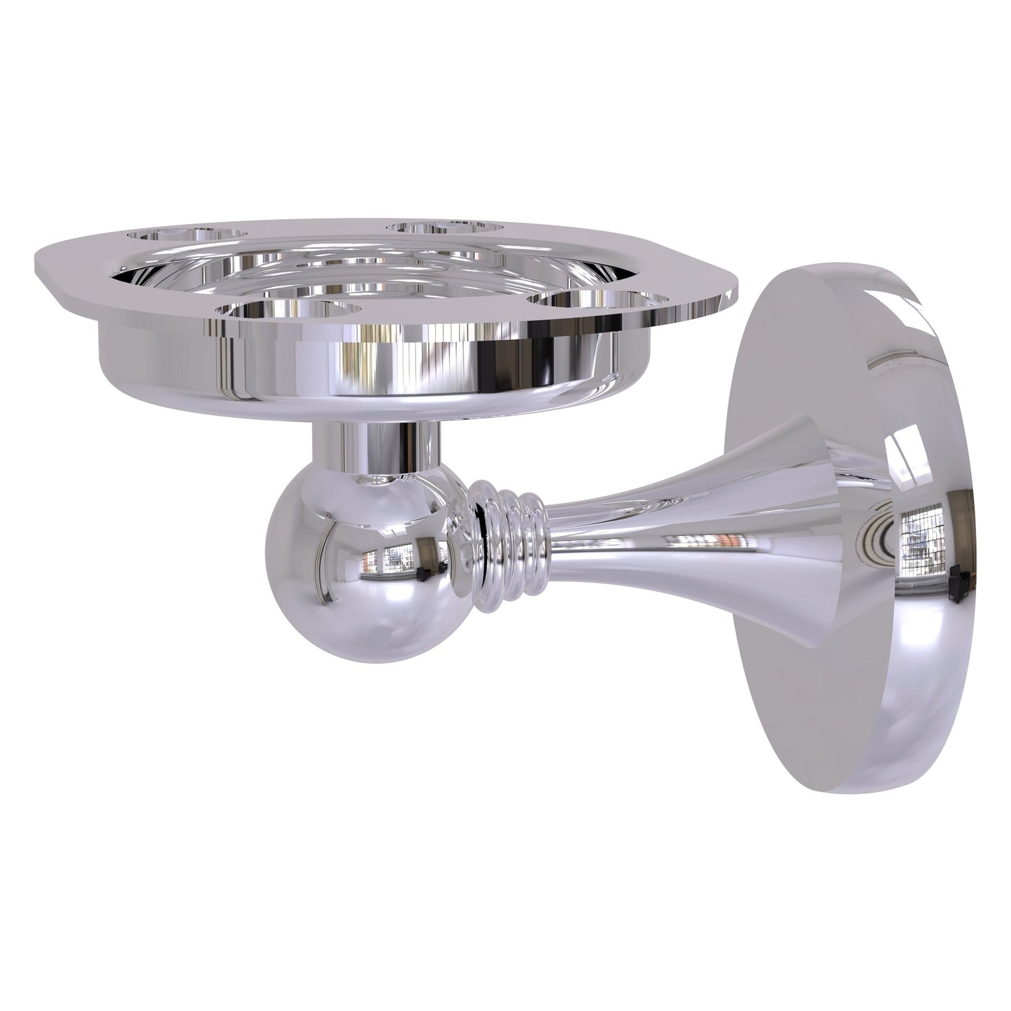 Allied Brass SL-26-PC Shadwell Polished Chrome Tumbler Toothbrush Holder