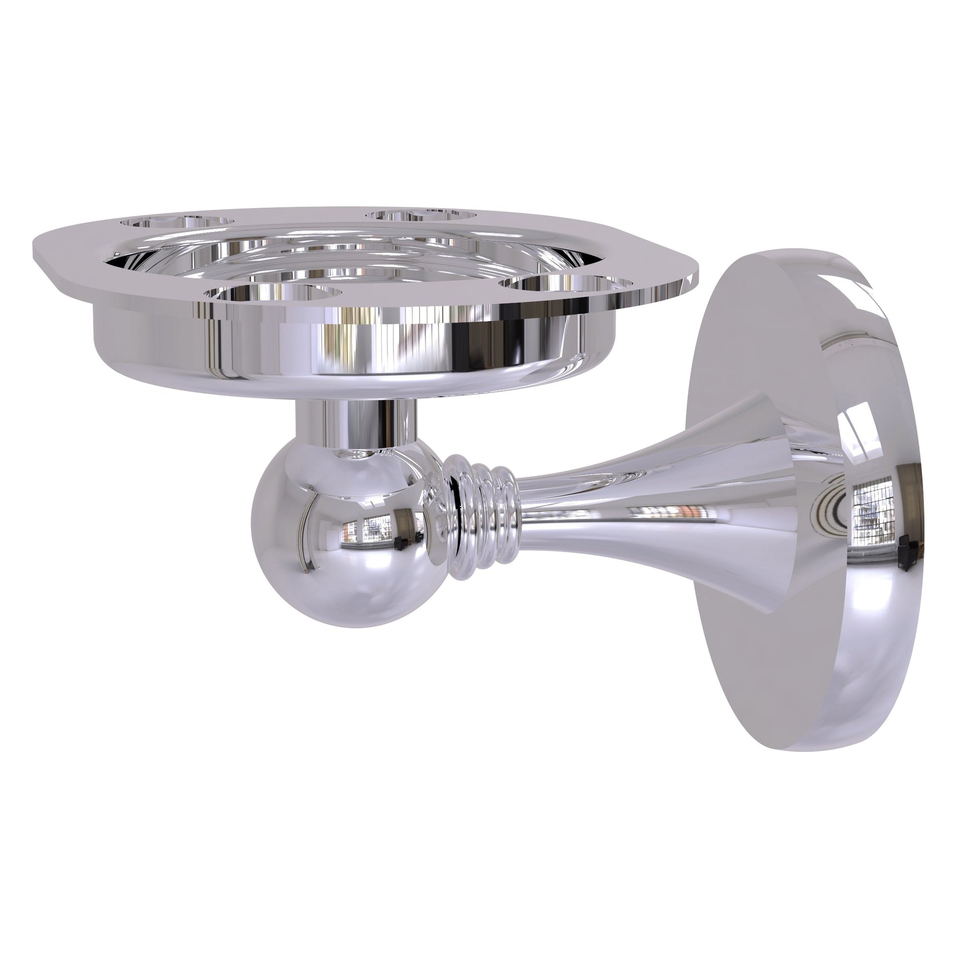 Allied Brass SL-26-PC Shadwell Polished Chrome Tumbler Toothbrush Holder