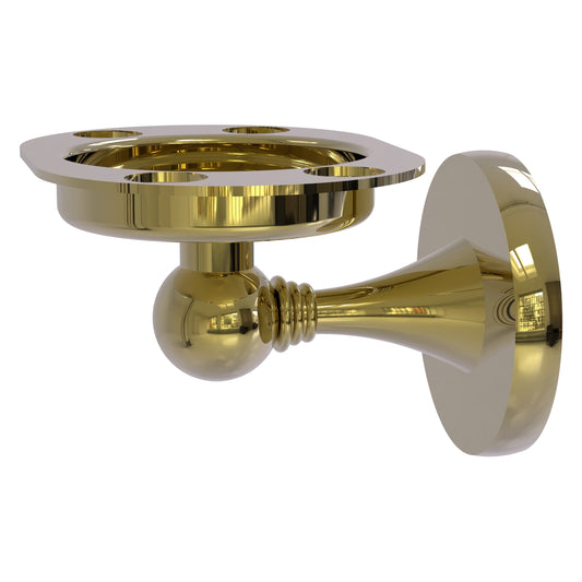 Allied Brass SL-26-UNL Shadwell Unlacquered Brass Tumbler Toothbrush Holder