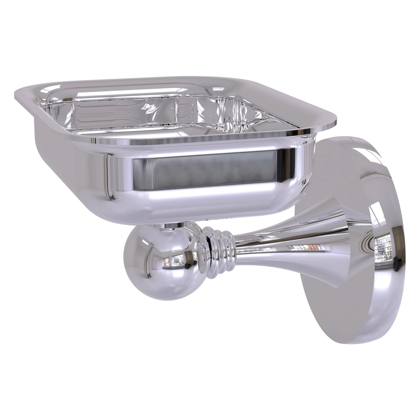 Allied Brass SL-32-PC Shadwell Polished Chrome Wall Mounted Soap Dish