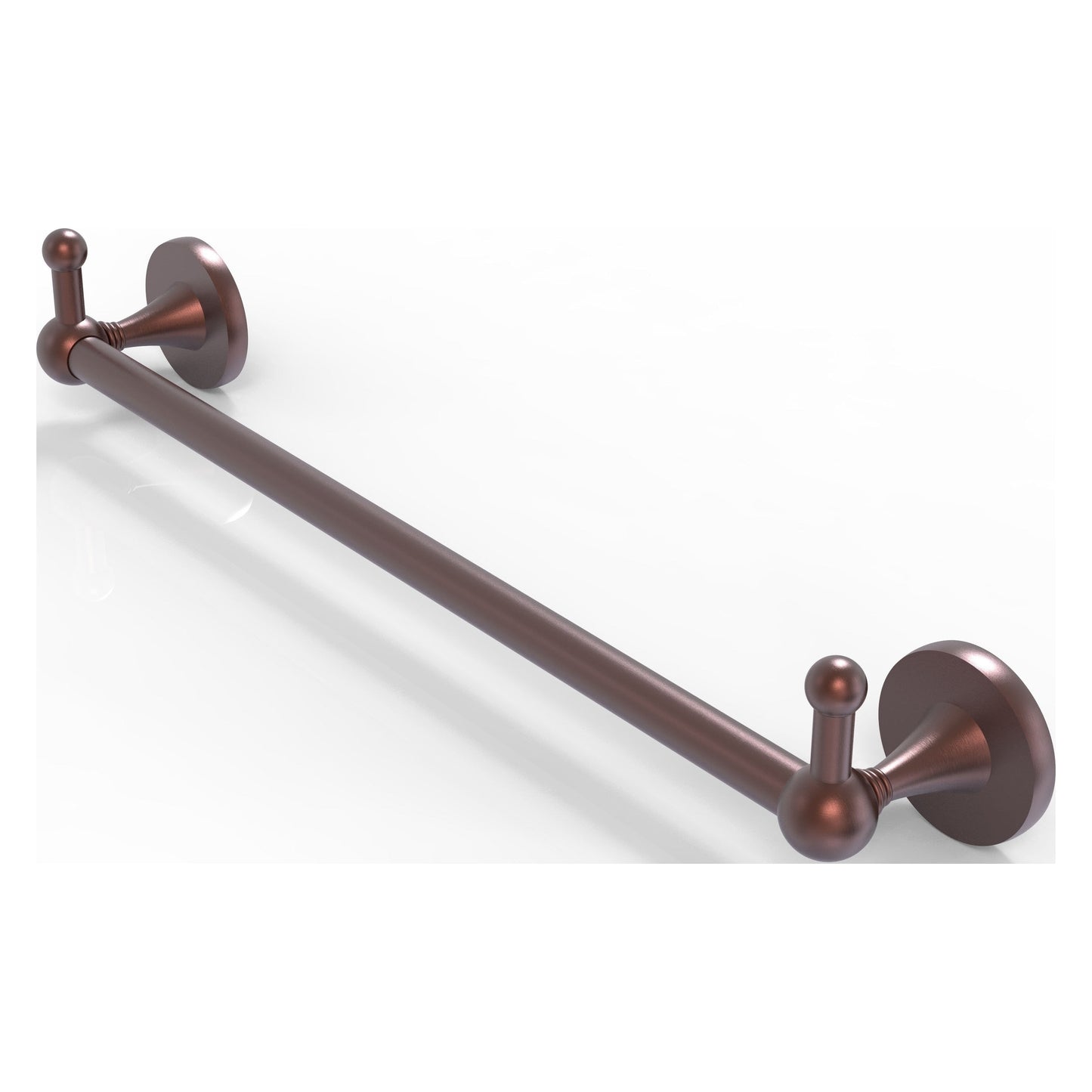 Allied Brass SL-41-24-PEG-CA Shadwell 24" Antique Copper Towel Bar