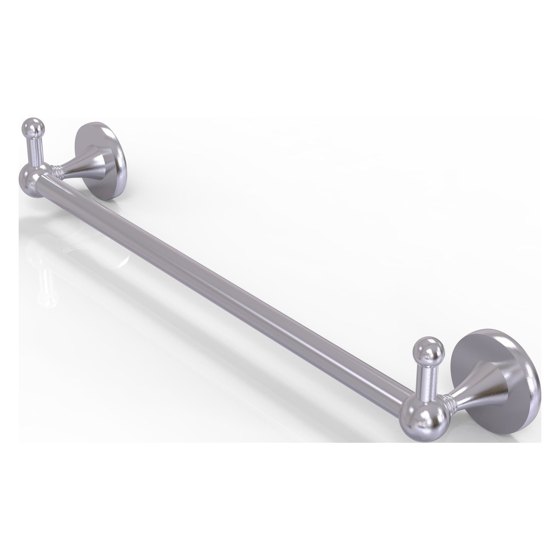 Allied Brass SL-41-24-PEG-SCH Shadwell 24" Satin Chrome Towel Bar